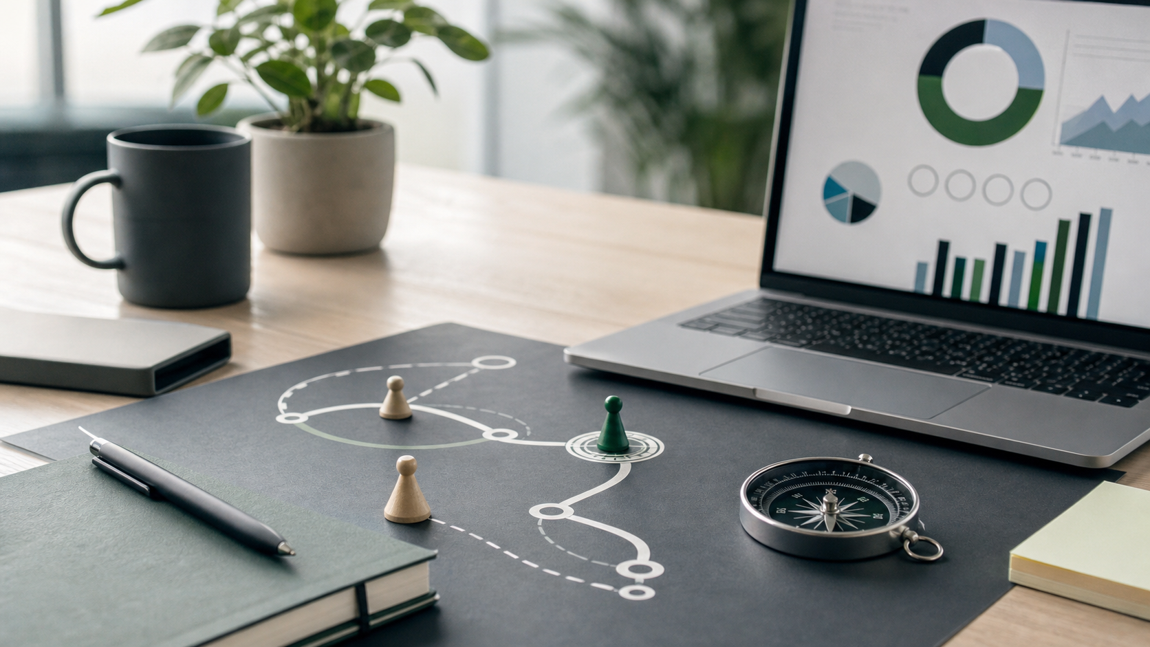 Strategic focus and decision making workspace